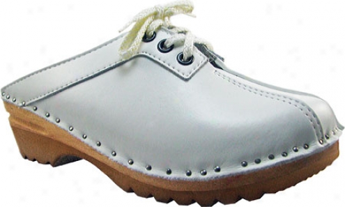 Troentorp Bastad Clogs Audubon (women's) - White