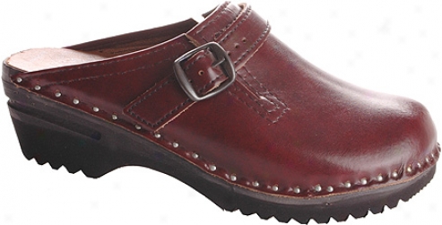 Troentorp Bastad Clogs Donatello (women's) - Black Cherry