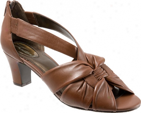 Trotters Charlie (women's) - Cognac Silk Sheep