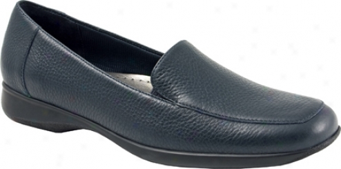 Trotters Jenn (women's) - Navy Soft Tumbled Lesther