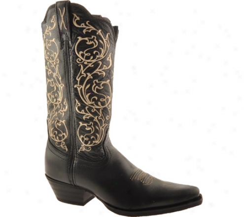 Twisted X Boots Wwt0024 (women's) - Black Deer Tan/black Leather