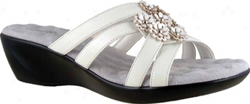 Walking Cradles Cookie (women's) - White Leather/patent