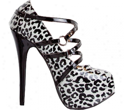 Wild Diva Lollipop-04 (women's) - Grey Patent