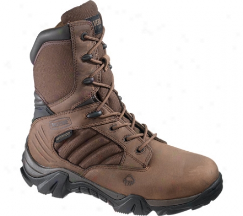 "wolverine Cougar Insulated Waterproof Boot 8"" (women'a) - Brown/real Brown"