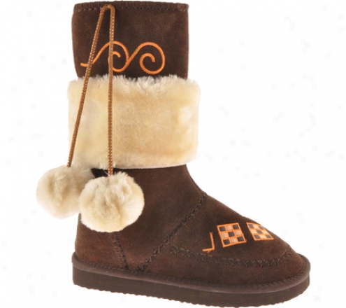 Woolenstocks Woogos Ww501 (women's) - Chocolate Suede