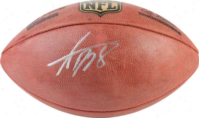 Adrian Peterson Autographed Football  Details: Football