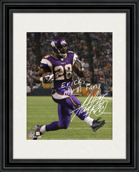 Adrian Peterson Personalized Player Photograph