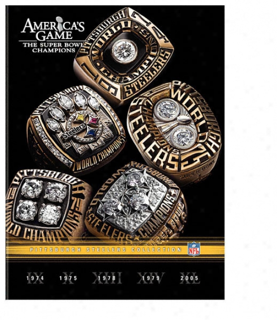 America's Game - The Super Bowl Champions Series Dvd  Details: Pittsburgh Steelers, Sb Ix, Sb X, Sb Xiii, Sb Xiv, Sb Xl