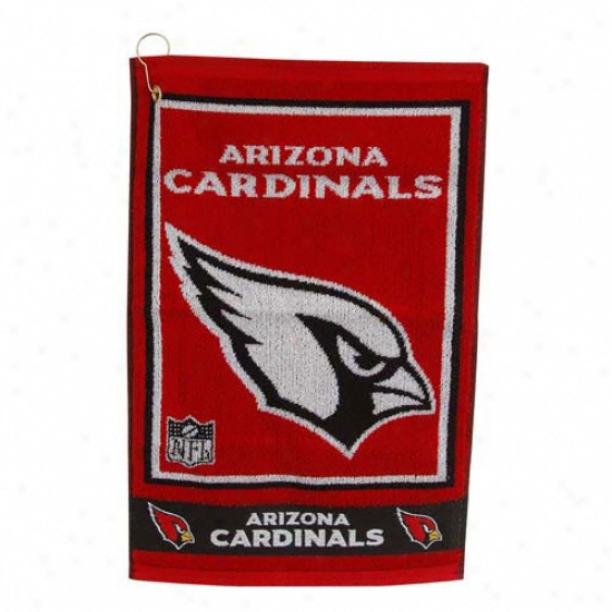 Arizona Cardinals 16x24 Jacquard Golf Towel