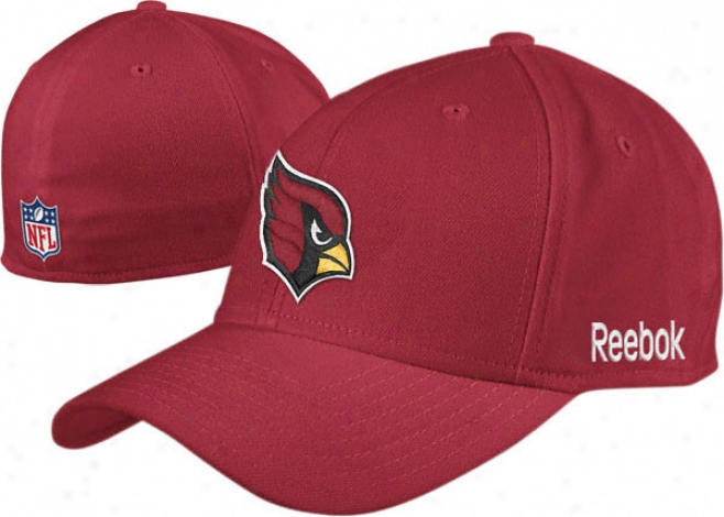 Arizona Cafdinals 2010 Red Flex Sideline Structured Hat