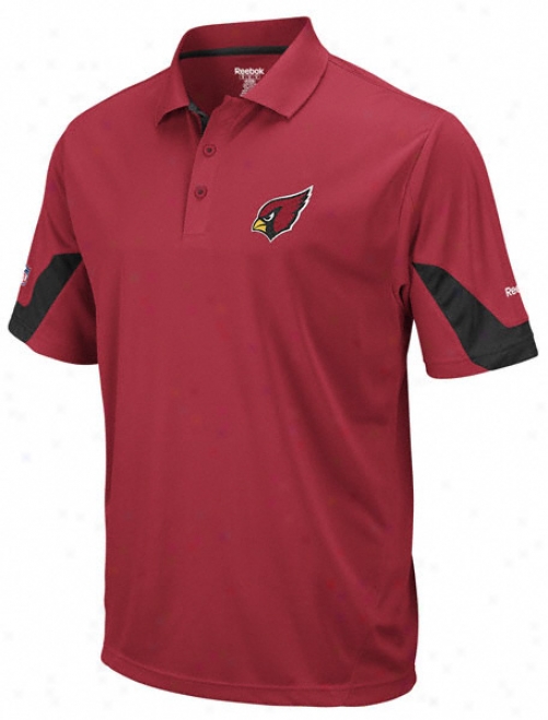 Arizona Cardinals 2010 Red Sideline Team Polo Shirt
