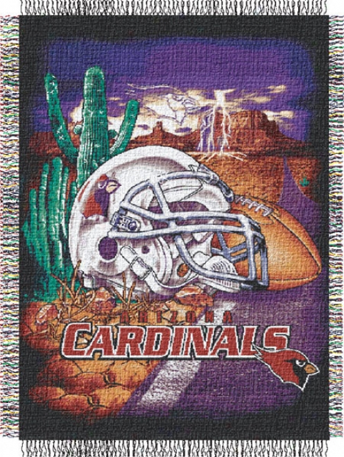 Arizonz Cardinals 48x60 Home Field Advantage Tspestry Throw