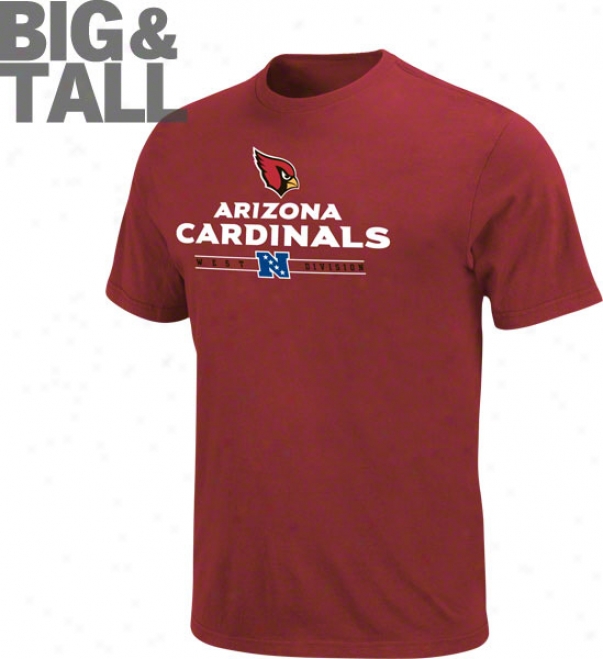 Arizona Cardinals Big & Tall Cv T-shirt