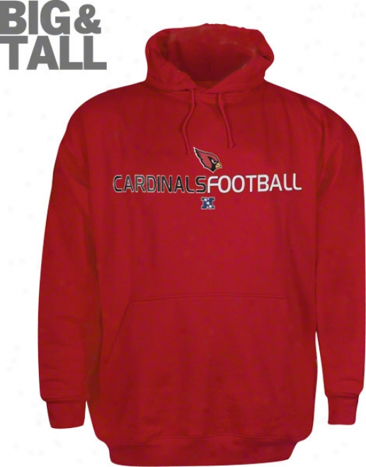 Arizona Cardinals Pregnant & Tall Dual Threat Hooded Sweagshirt