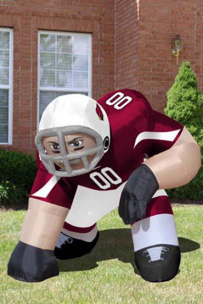 Arizona Cardinals Bubba Inflatable Lawn Figurine