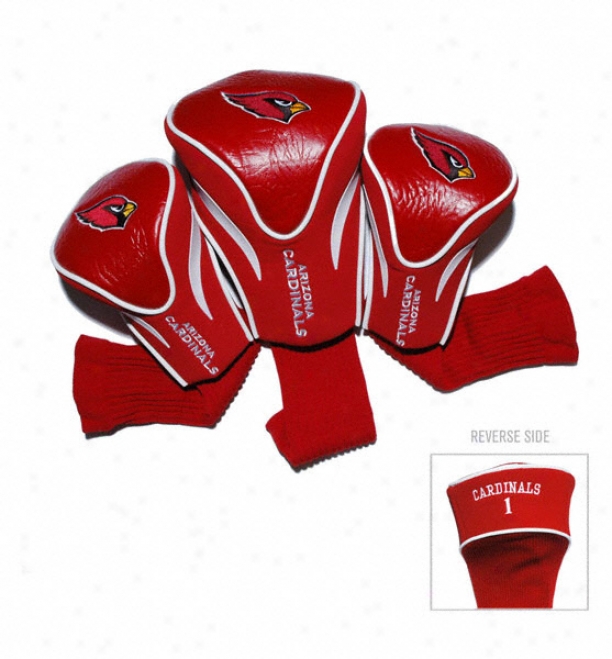 Arizona Cardinals Contour Fit Headcover Set