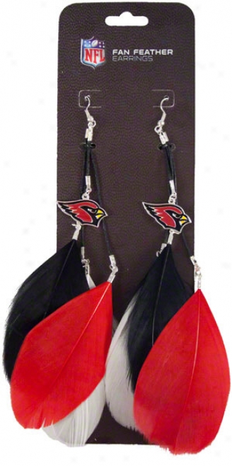 Arizona Cardinals Fan Kind Earrings