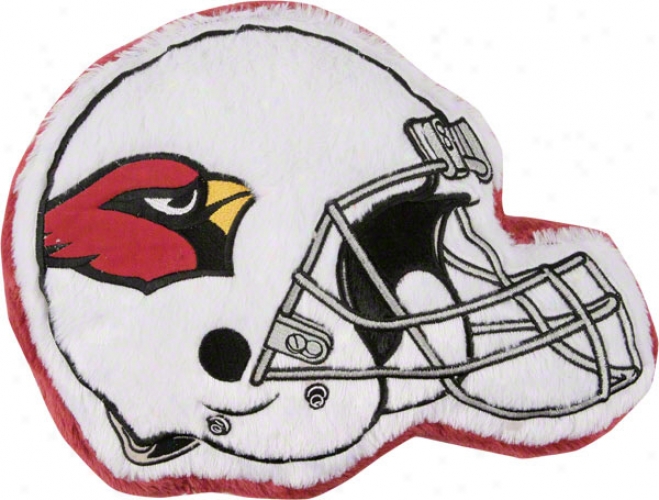 Arizona Cardinals Furry Helmet Pillow