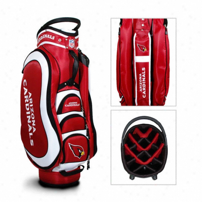 Ariaona Cardinals Golf Bag: 14 Way Medalist Cart Bag