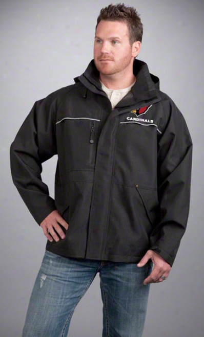 Arizona Cardinals Jacket: Black Reebok Yukon Jacket