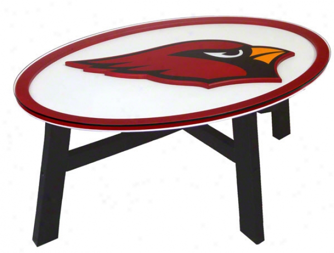 Arizona Cardinals Logo Coffee Table