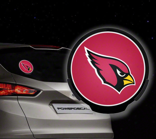 Arizona Cardinals Power Decal: Light Up Decal