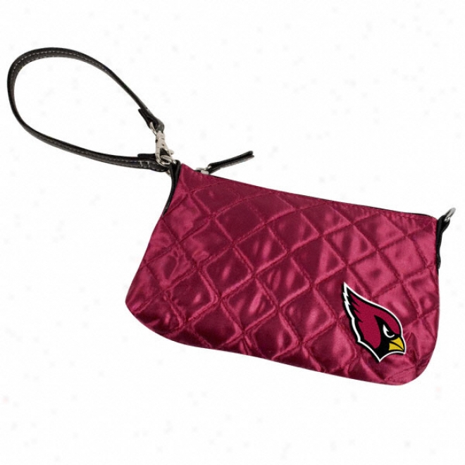 Arizona Cardinals Quilted Wristlet