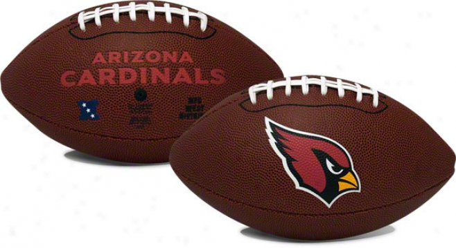 Arizona Cardinals &quotgame Time&quot Full Size Football