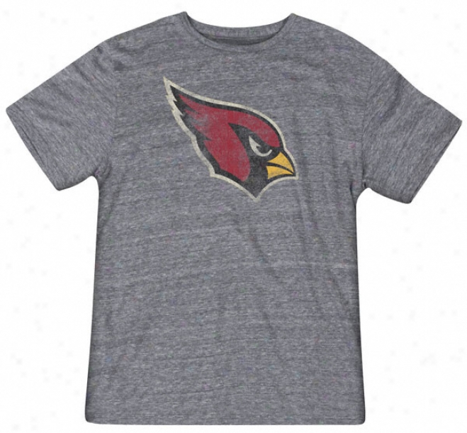 Arizona Cardinals Retro Sport Bigger Better Logo Tri-blendT -shirt