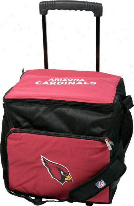 Arizona Cardinals Rolling Collapsible Cooler