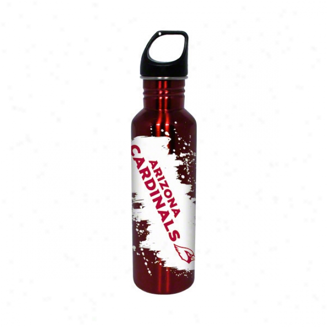 Arizona Cardinals Stainless Steel Water Bottle