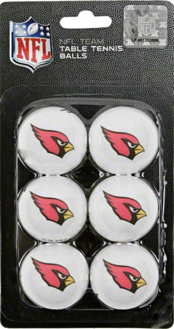 Arizona Cardinals Table Tennis Balls