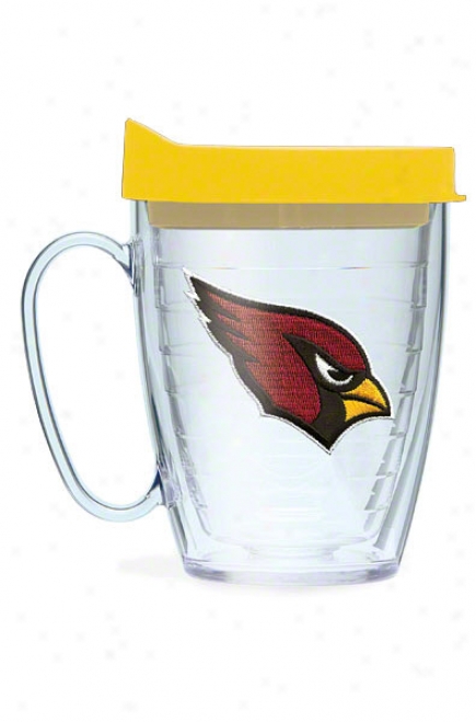 Arizona Cardinals Tervis Tumbler 15 Oz Mug W/ Lid