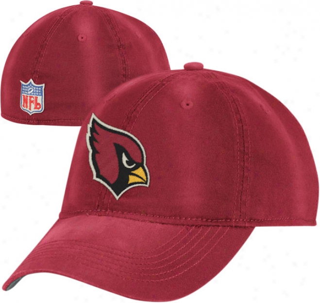 Arizona Cardinals Throwback Hat: Vintage Sandblasted Slouch Flex Hat