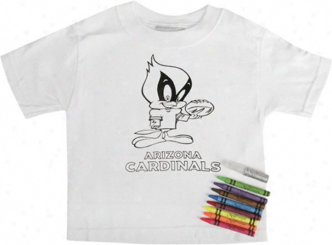 Arizona Cardinals Toddler Magicrayon Coloring Tee Shirt Set