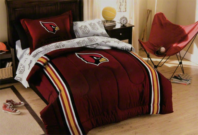 Arizona Cardinals Twin Comfprter Set