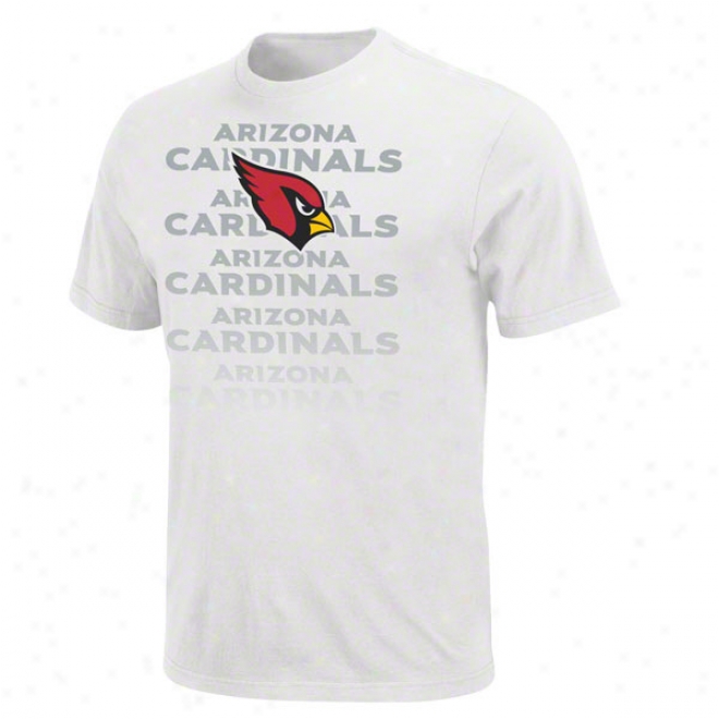 Arizona Cardinals White Whole Time Great Iii T-shirt