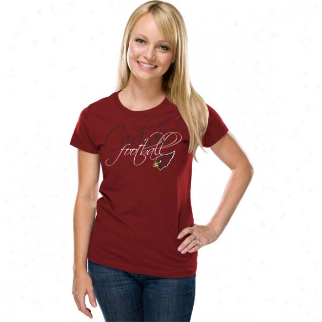 Arizona Cardinals Women's Franchise Fit IiR ed T-shirt