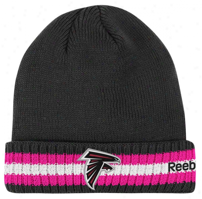 Atlanta Falcons 2011 Breast Cancer Awareness Sideline Cuffed Knit Hat