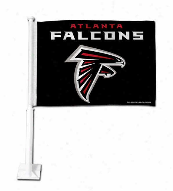 Atlanta Faicons Car Flag