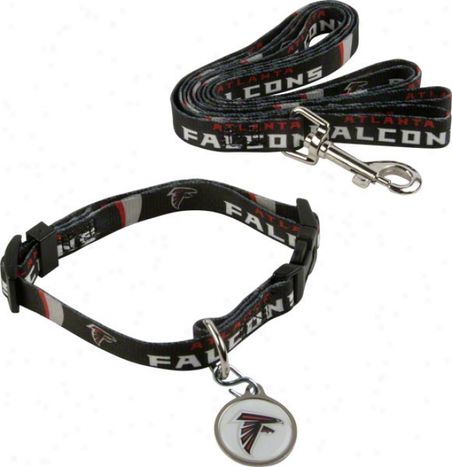 Atlanta Falcons Dog Collar & Leash Offer for sale