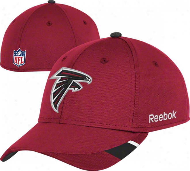 Atlanta Falcons Flex Hat: 2011 Sideline Structurwd Flex Hat