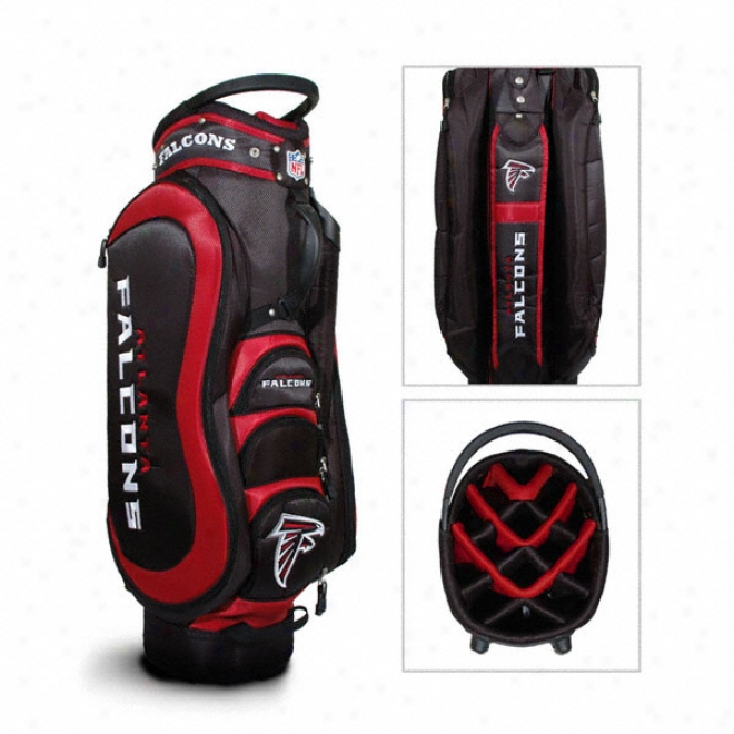 Atlanta Falcons Golf Bag: 14 Way Medalist Cart Bag