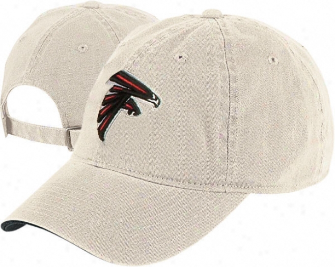 Atlanta Falcons Logo Slouch Strapback Hat