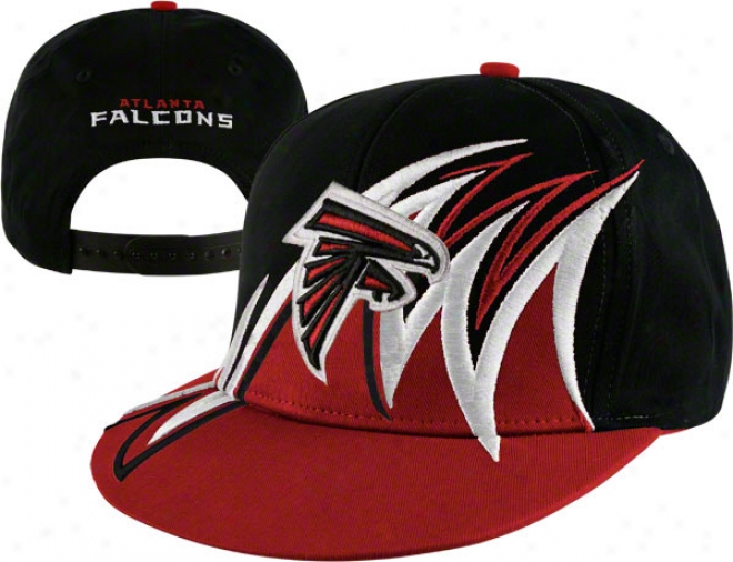 Atlanta Falcons Nfl Slash Snapback Hat