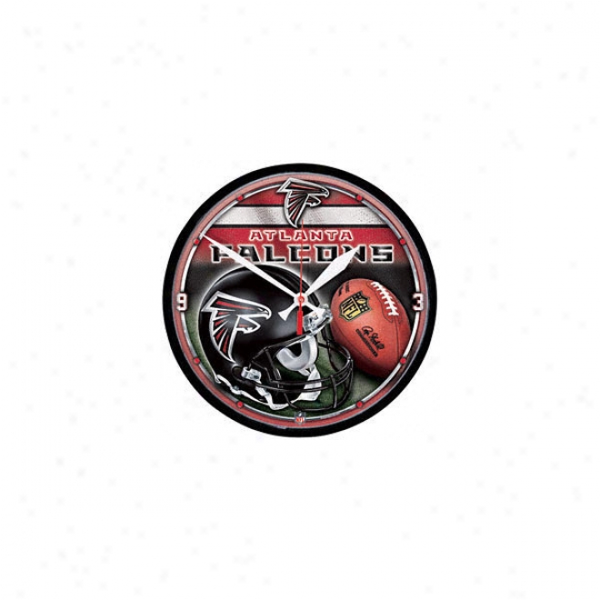 Atlanta Falcons Nfl Wall Clock