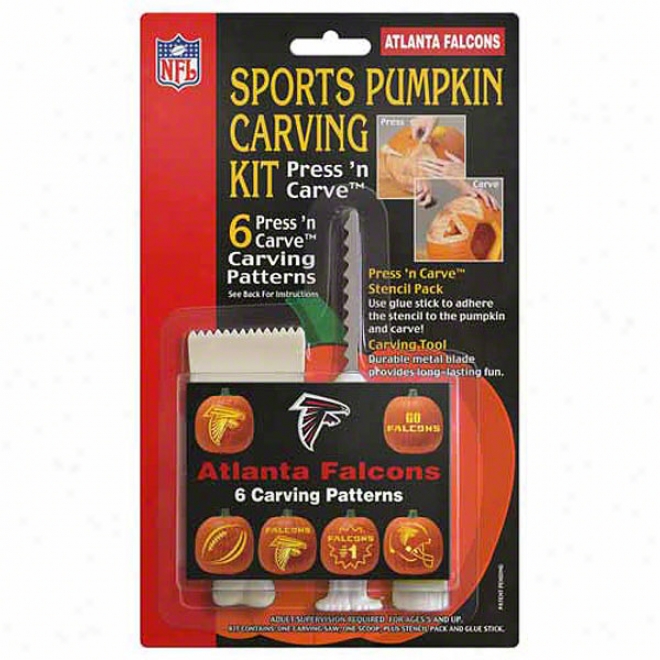 Atlanta Falcons Pumpkin Carving Kit