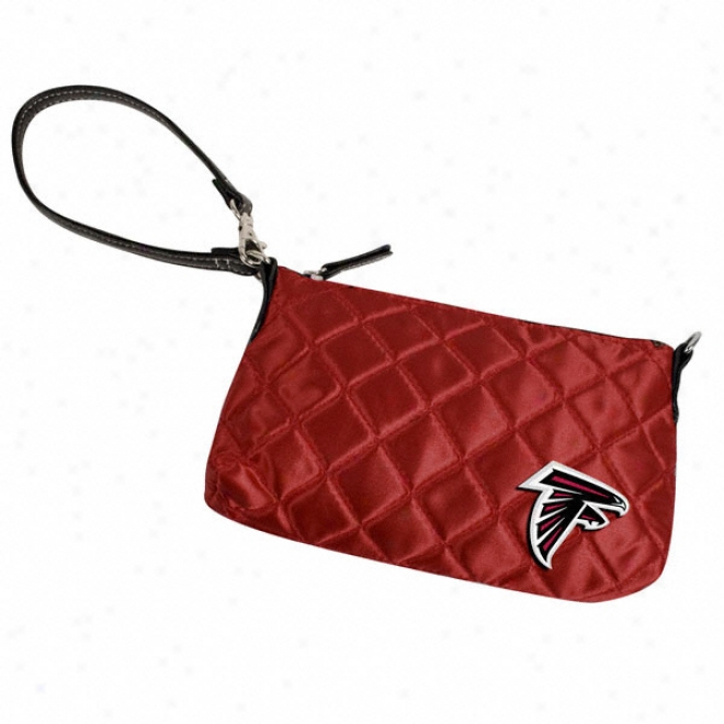 Atlanta Falcons Quilted Wristlet