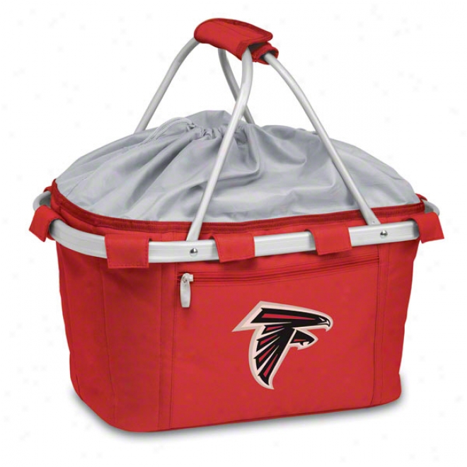 Atlanta Falcons Red Metro Cooler Basket