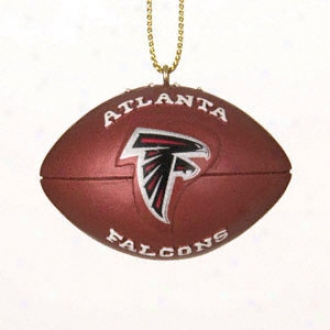 Atlanta Falcons Resin Football Ornament